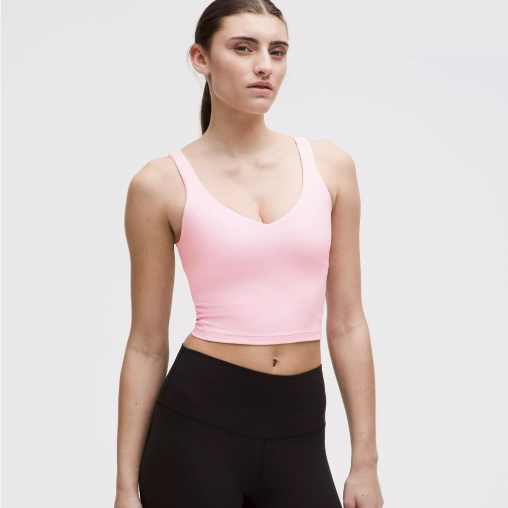 Lululemon Align Tank Top Light Support, Light Pink, Size 8